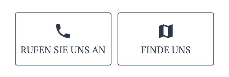 Screenshot of two CTAs on a hotel website: a formal 